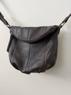 NWOT Sak Dark Brown Leather Crossbody Bag